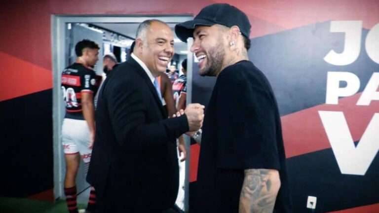 Marcos Braz despista sobre Neymar no Flamengo nesta janela de transferências