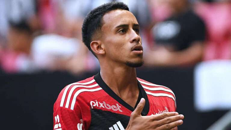 Tite elogia Matheus Gonçalves em coletiva de imprensa: “Ele é jovem, criou a oportunidade e foi bem pelo seu trabalho”.
