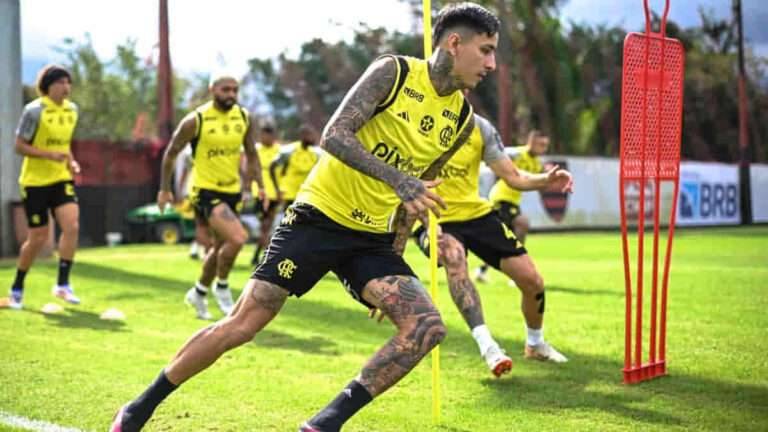 Veja os desfalques do Flamengo para o jogo de hoje contra o Vitória