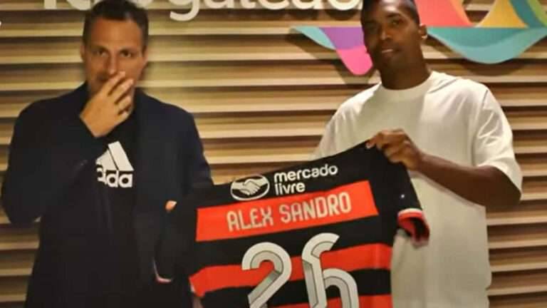 Alex Sandro chega ao Rio e afirma: “Não vejo a hora de começar a treinar”