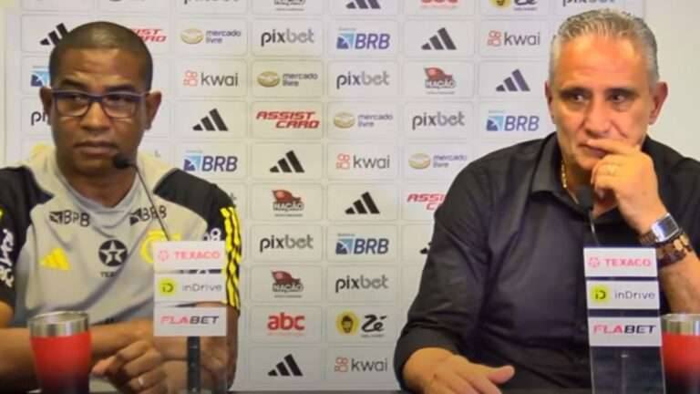 Tite e César Sampaio divergem sobre erro defensivo do Flamengo contra o Grêmio