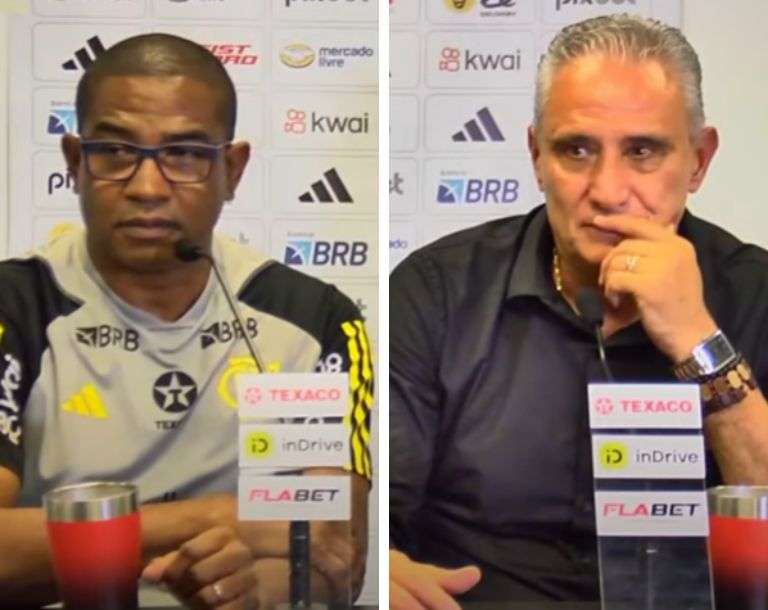 Tite-e-César-Sampaio-divergem-sobre erro-defensivo-do-Flamengo