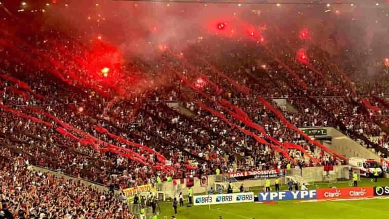 Conmebol impõe punição ao Flamengo por conduta da torcida no duelo contra o Bolívar