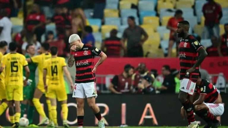 Confira os desfalques do Flamengo para o jogo contra o Peñarol desta quinta-feira