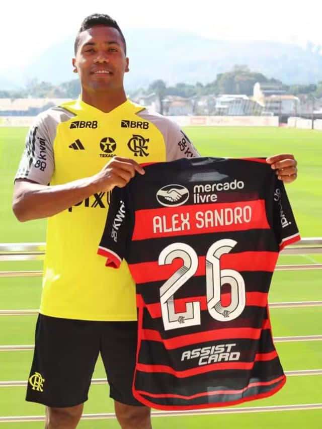 Estreia de Alex Sandro no Flamengo