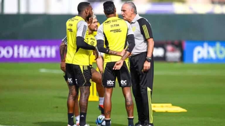 Sem folga! Após empate contra o Vasco, jogadores do Flamengo se preparam contra o Peñarol