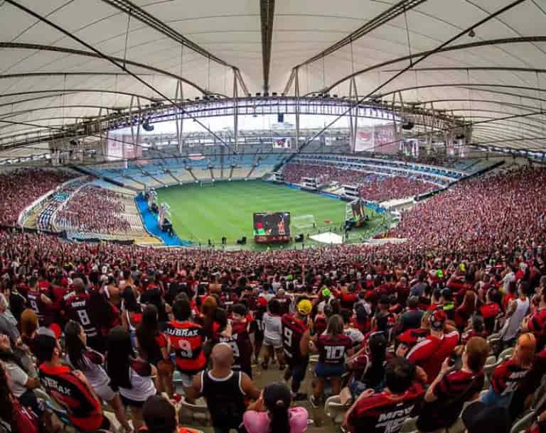 parcial de ingressos para Flamengo x Corinthians