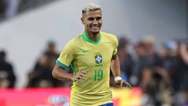 Com Vini Jr fora, Andreas Pereira é convocado para as Eliminatórias da Copa