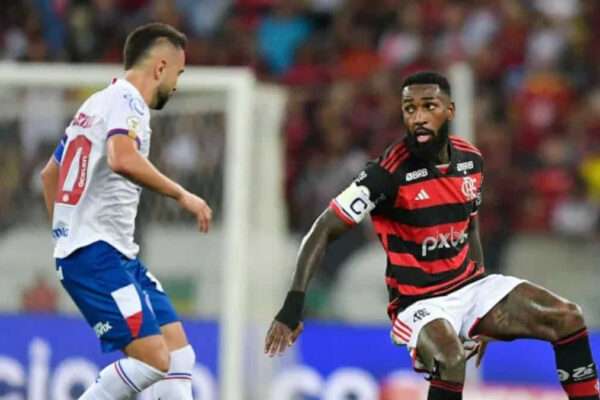 desfalques do flamengo contra o Bahia