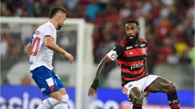 Desfalques do Flamengo contra o Bahia no Brasileirão