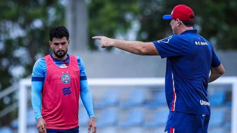 Veja a provável escalação do Bahia contra o Flamengo
