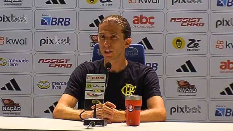 Filipe Luís é sincero sobre chances perdidas do Flamengo contra o Internacional