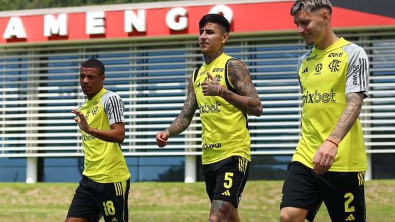 Fortaleza x Flamengo: 9 jogadores retornam no próximo jogo do Flamengo no Brasileirão
