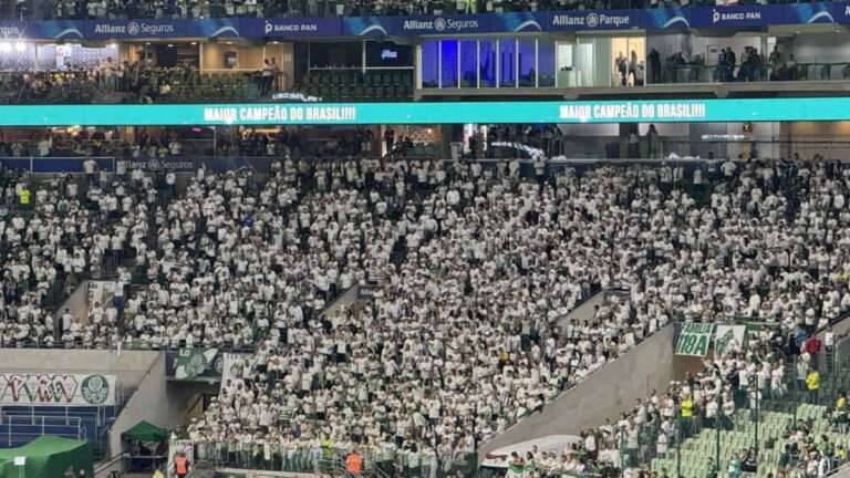 Vídeo: a reação da torcida do Palmeiras após a derrota para o Botafogo