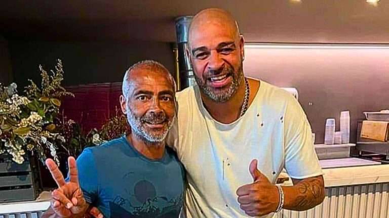 Vídeo: a declaração de Romário direcionada a Adriano Imperador