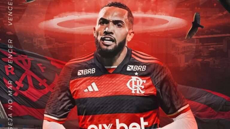 Juninho, novo atacante do Flamengo, revela em qual posição prefere jogar