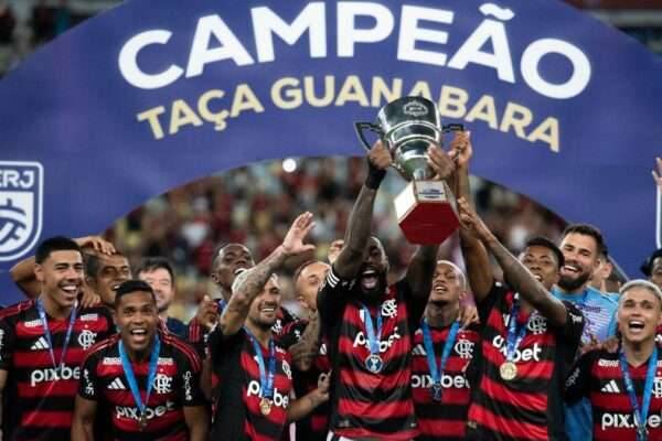 Flamengo campeão da taça guanabara