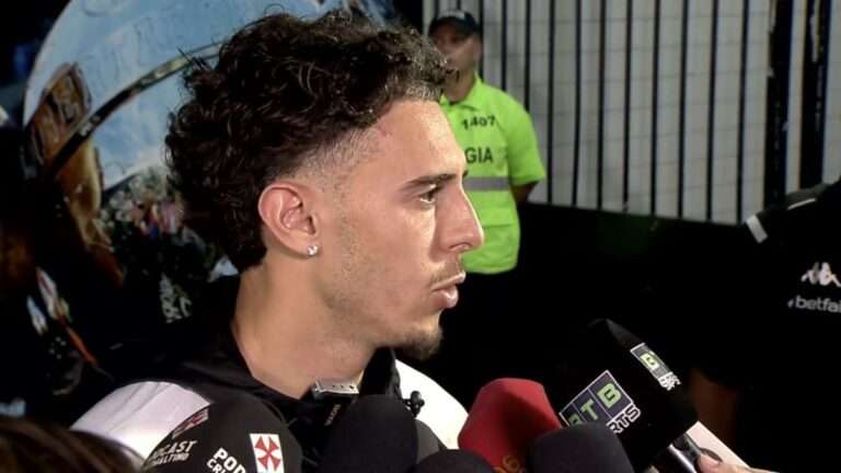 A declaração de Nuno Moreira, do Vasco, direcionada ao Flamengo: “Não é bicho-papão”