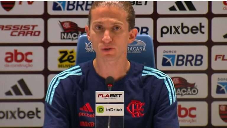 Filipe Luís quebra o silêncio sobre o caso Bruno Henrique após vitória do Flamengo sobre o Juventude