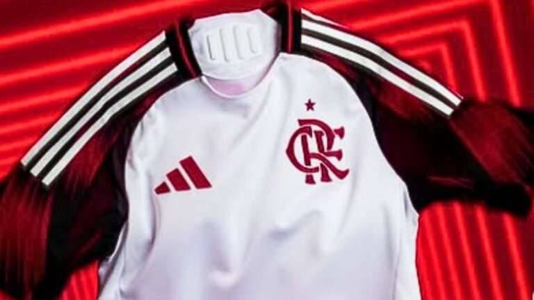Nova camisa branca do Flamengo 2025 começa a ser vendida; veja detalhes