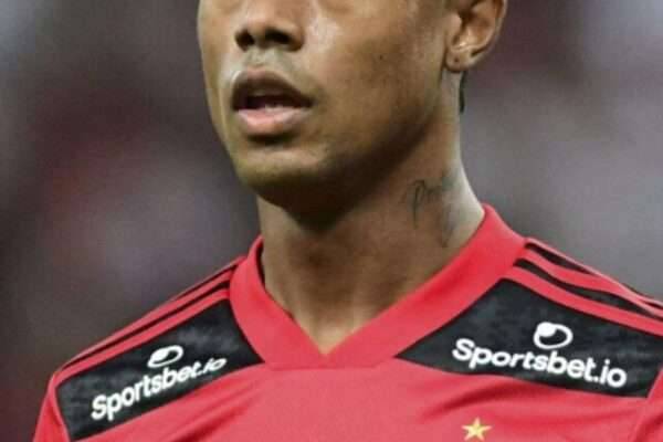 Bruno Henrique em jogo do Flamengo