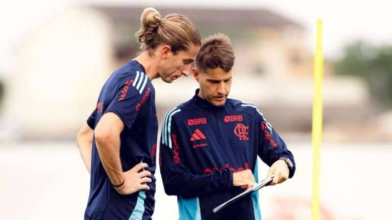Filipe Luís deve usar time alternativo em jogo do Flamengo x Botafogo-PB pela Copa do Brasil