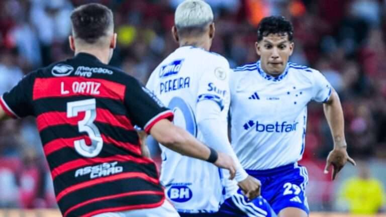 Veja o retrospecto entre Flamengo e Cruzeiro no Brasileirão