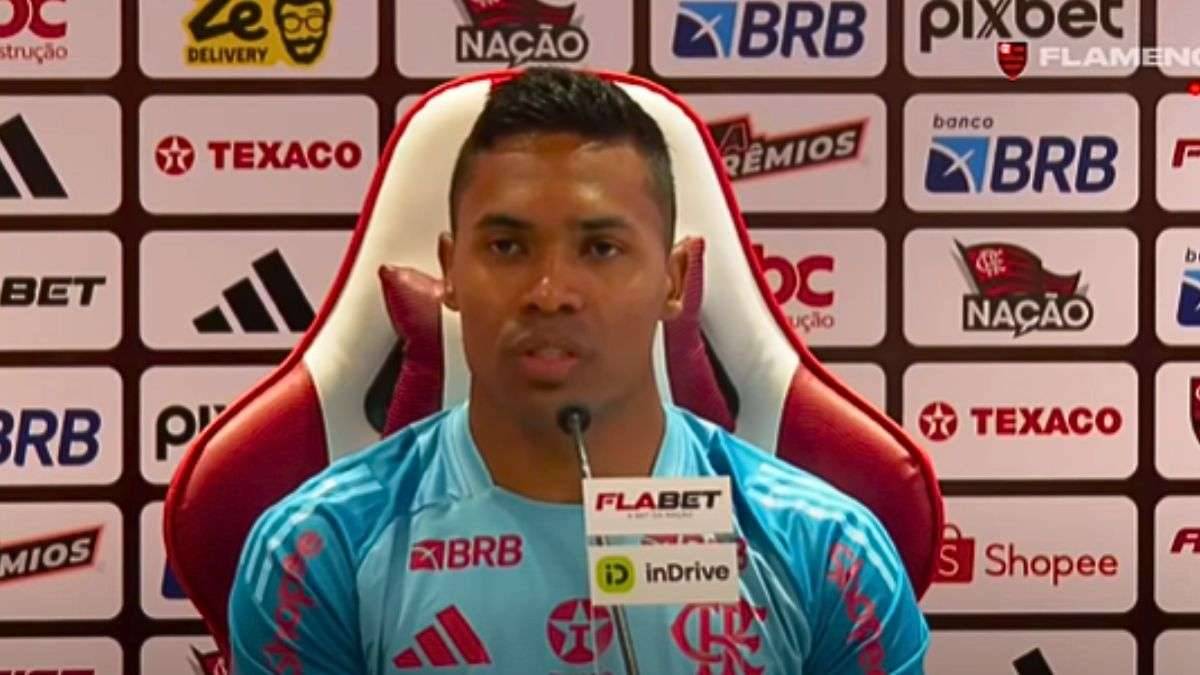 Alex Sandro fala sobre ansiedade antes do jogo do Flamengo x LDU pela Libertadores