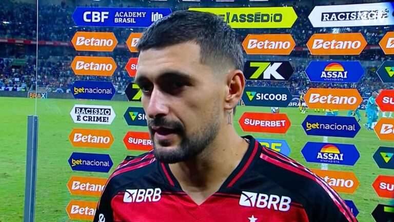 Arrascaeta é sincero sobre atuação do Flamengo contra o Cruzeiro: “muitos erros”