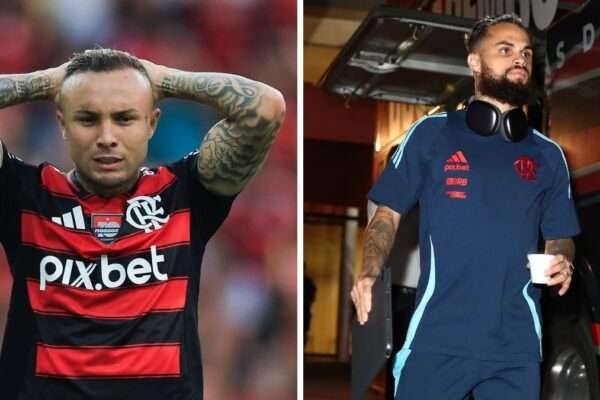 Everton Cebolinha e Michael devem deixar o Flamengo na próxima janela de transferências