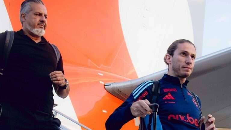 Filipe Luís tem desfalque importante para o jogo do Flamengo e Cruzeiro