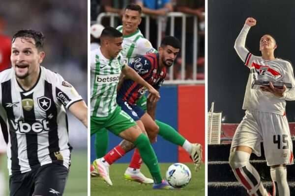 Jogos da Libertadores ontem à noite