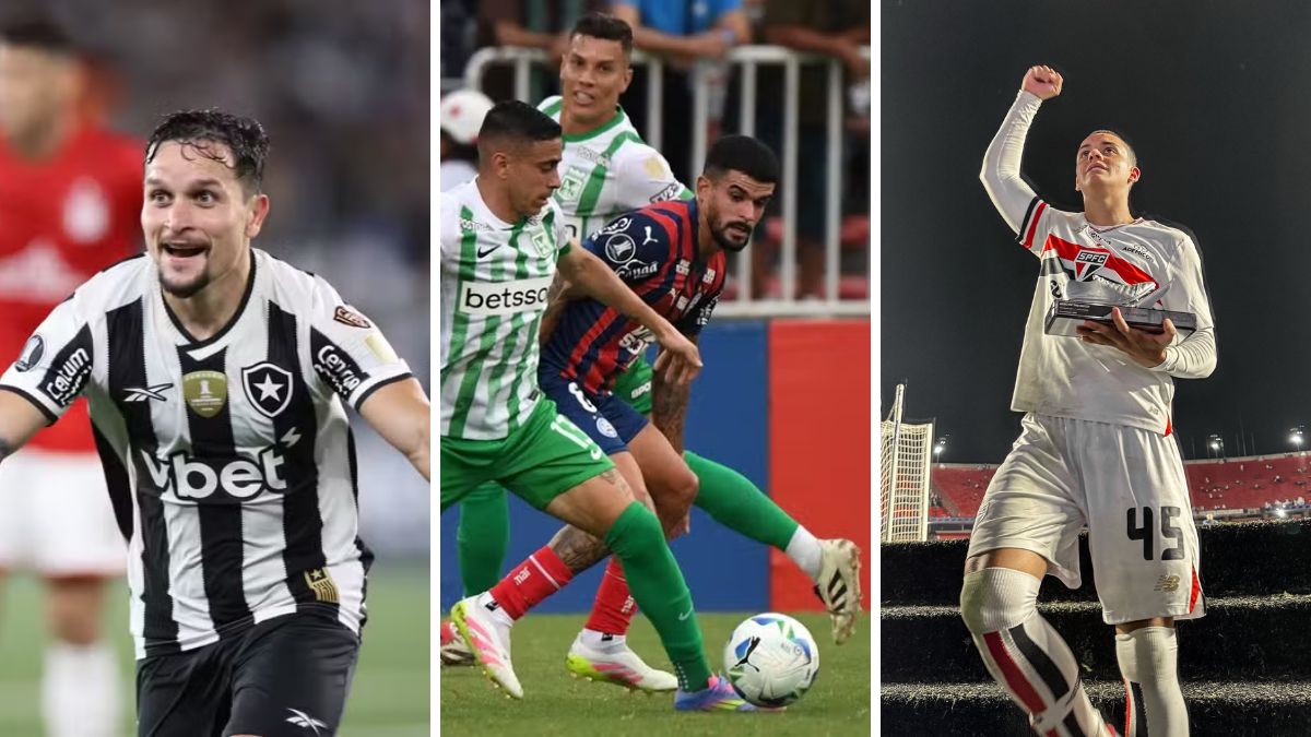 Jogos da Libertadores ontem à noite