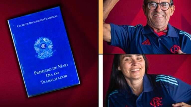 No dia do trabalho, Flamengo faz homenagem aos seus funcionários mais antigos