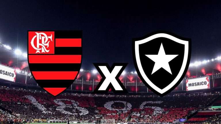 Onde assistir o jogo do Flamengo e Botafogo domingo pelo Brasileirão