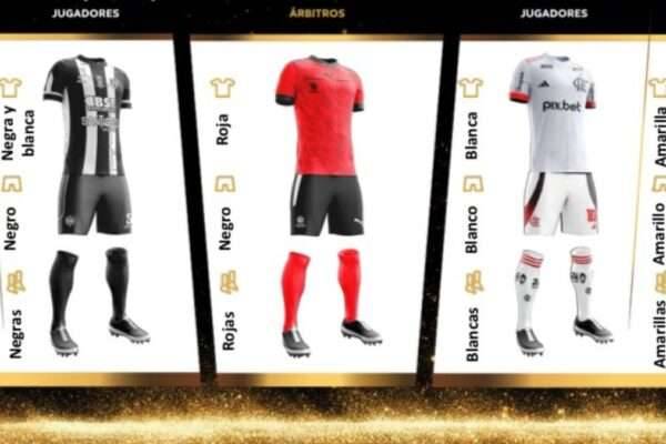 Uniformes para o jogo Central Córdoba e Flamengo são definidos