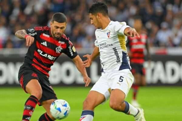 Parcial de ingressos para Flamengo e LDU