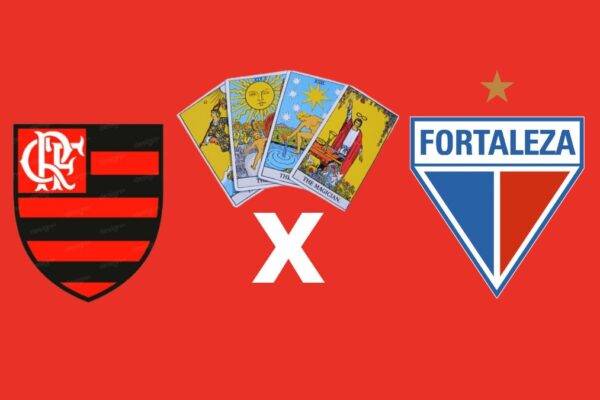 Escudos do Flamengo e Fortaleza