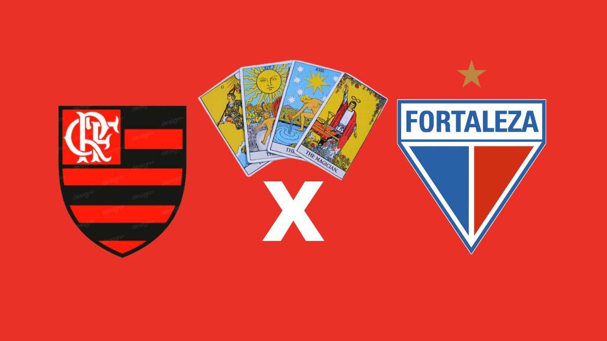Escudos do Flamengo e Fortaleza