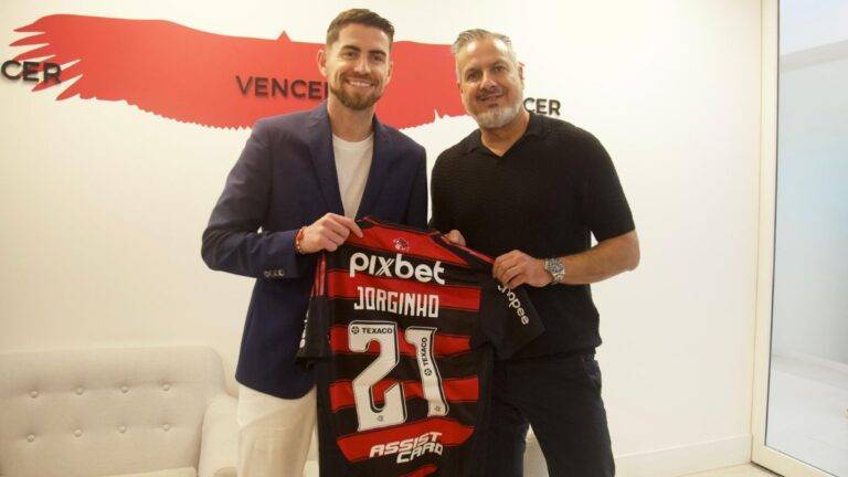 URGENTE: Flamengo anuncia contratação de Jorginho