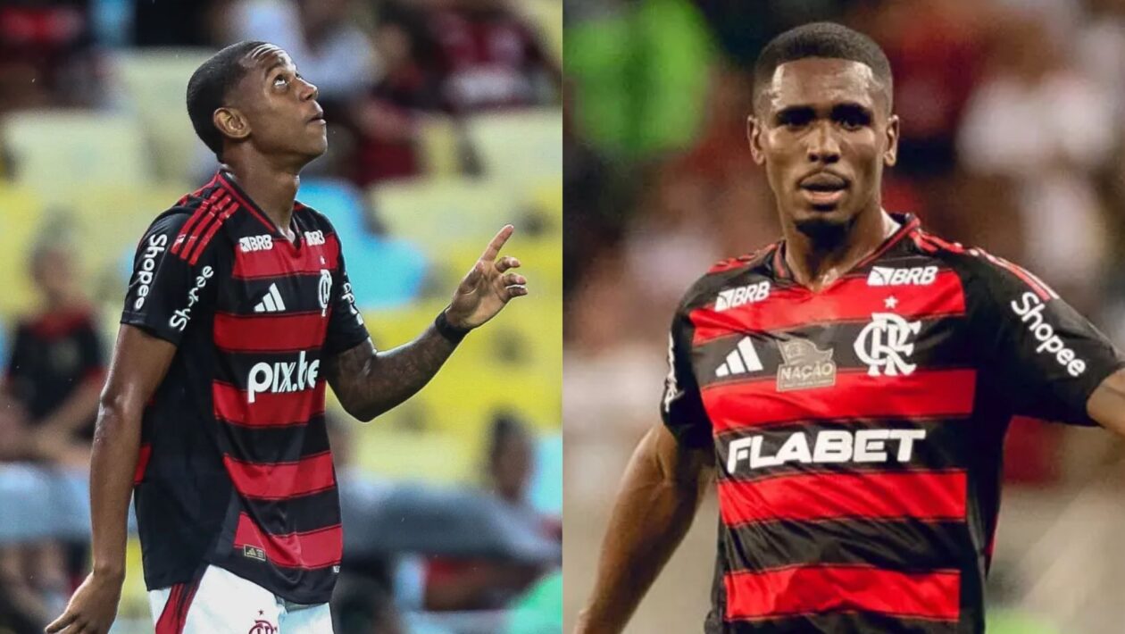 Diretoria do Flamengo avalia venda de Wallace Yan e Evertton Araújo, crias do Flamengo