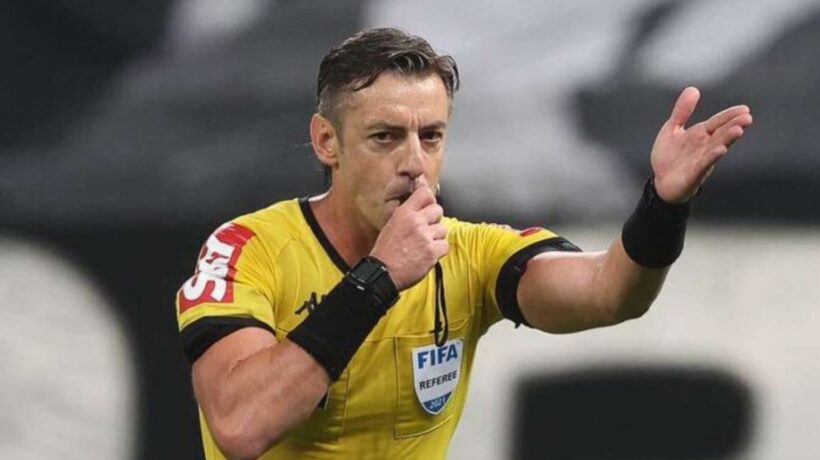 Raphael Claus apita Juventude x Flamengo