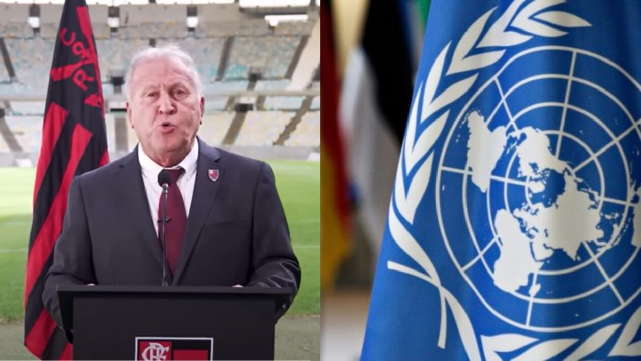 Zico leva Flamengo a ONU